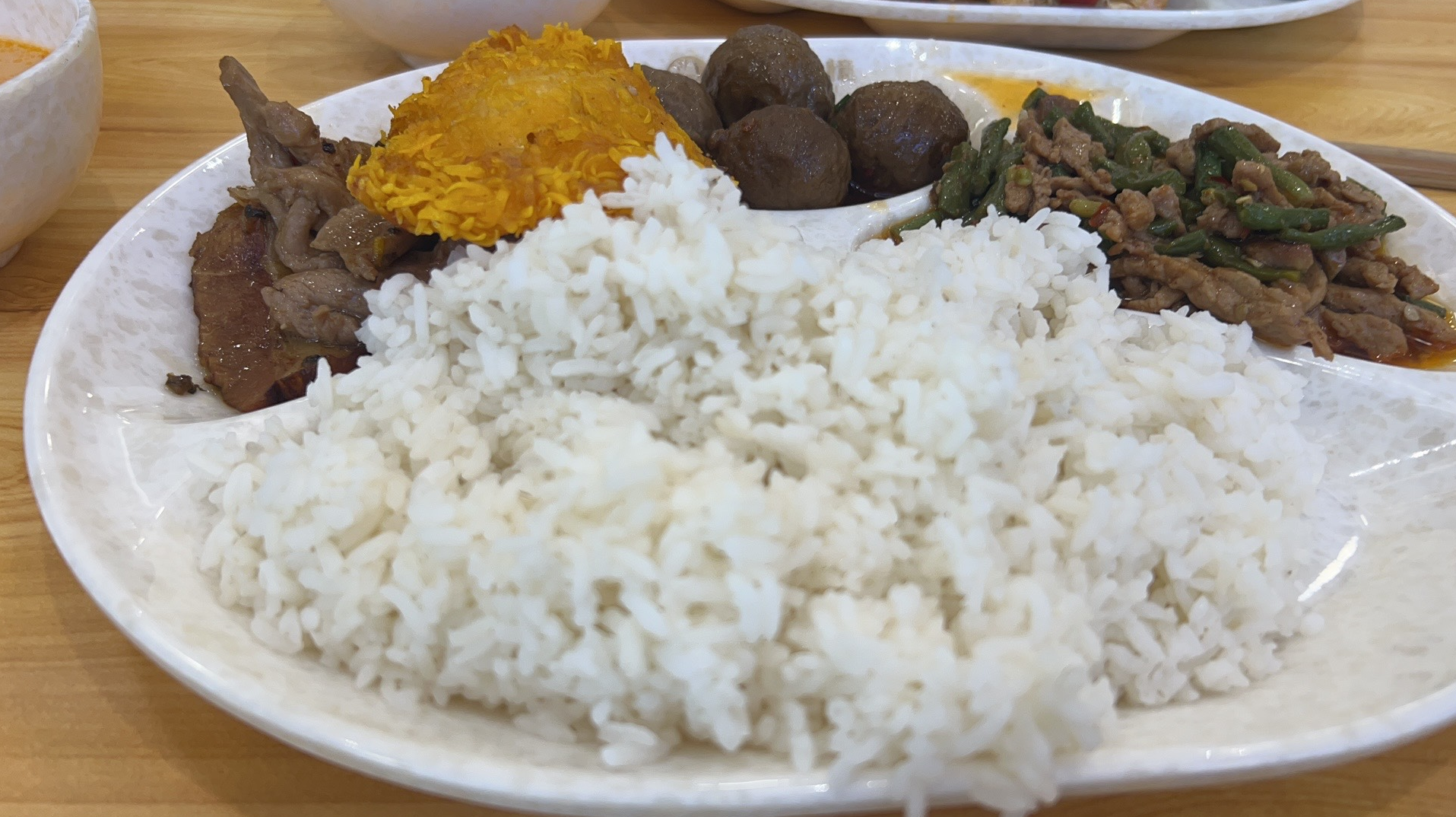学校的饭菜